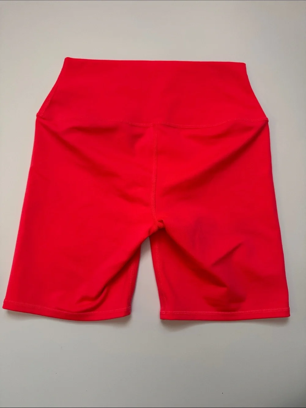 ALO Yoga High-Rise Hot Pink/orange Women's Bike Shorts